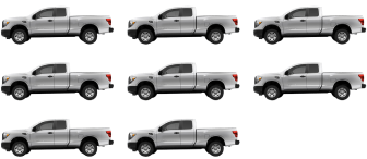 8 full size pickup truck loads