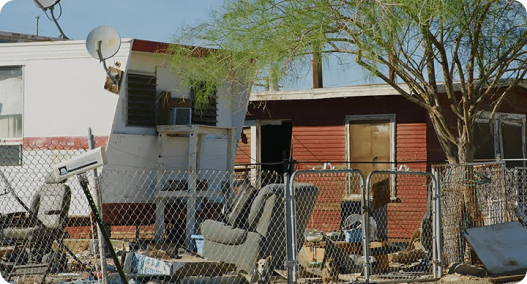 mobile home cleanout