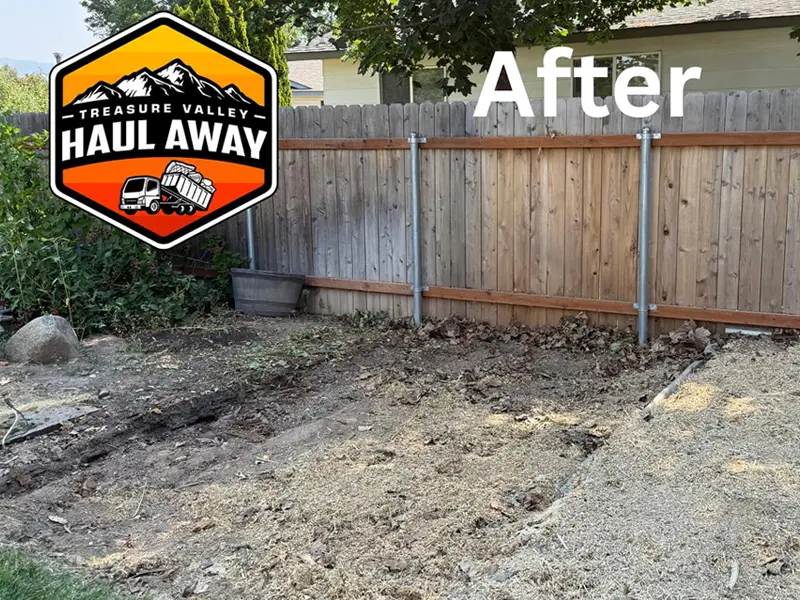 after garage junk removal